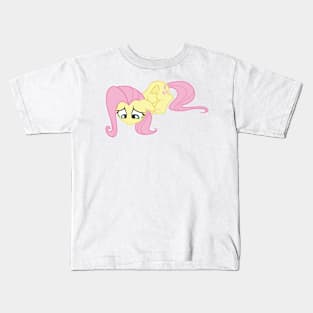 Nervous cute Fluttershy Kids T-Shirt